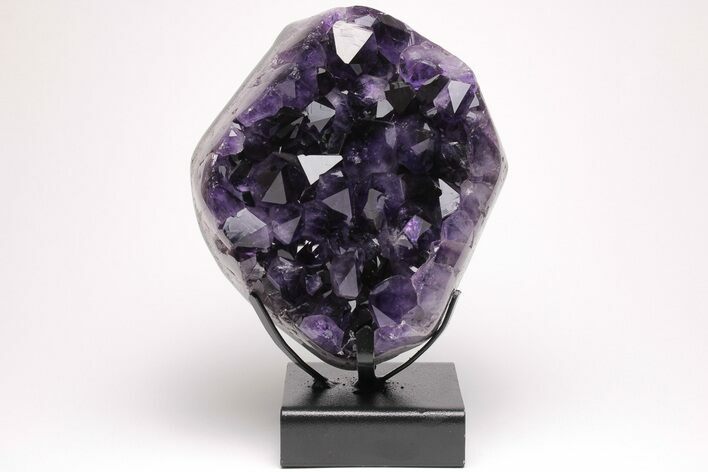 Dark Purple Amethyst Cluster - Large Points #206918